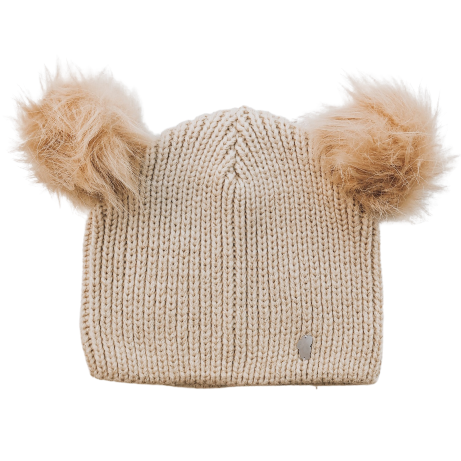 Lake Tahoe Double Pom Beanie