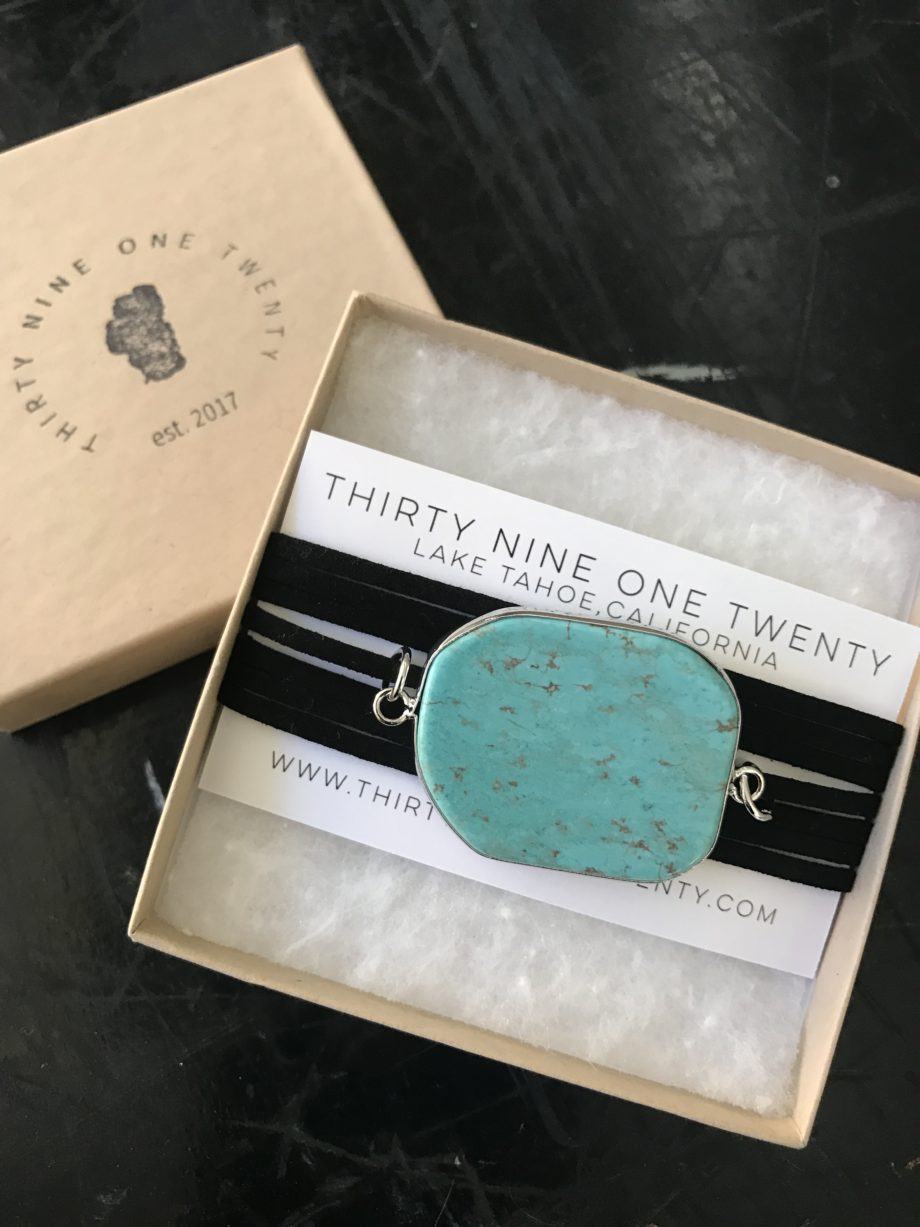 Turquoise Wrap Packaging