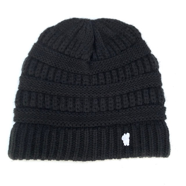 Black Beanie - Cozy and Stylish Cable Knit Beanie Hat