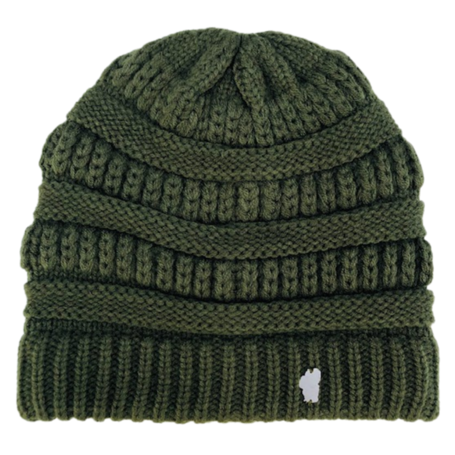 Lake Tahoe Green Beanie