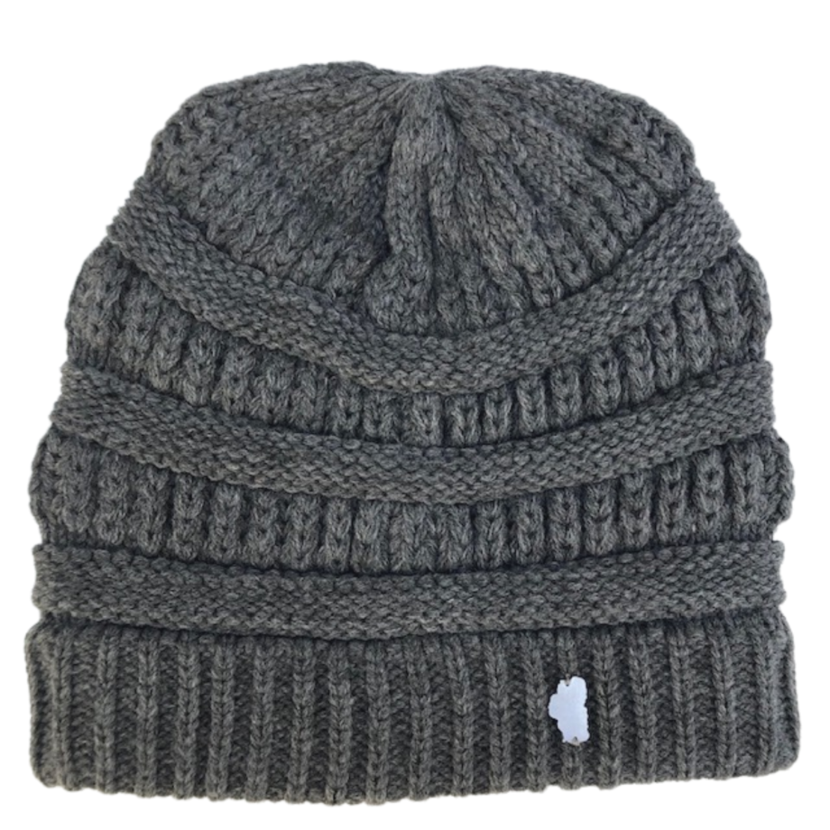 Lake Tahoe Grey Beanie