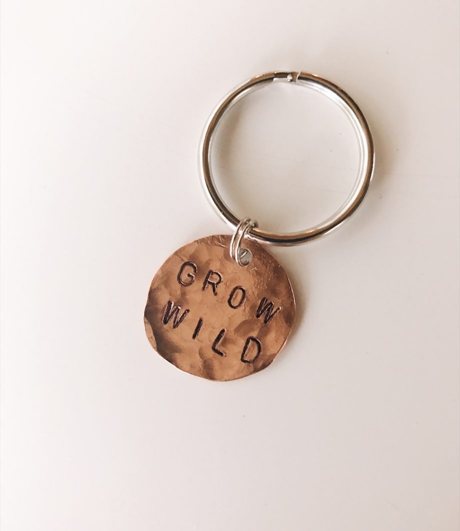 Grow Wild Key chain