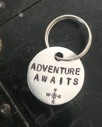 Adventure Awaits Keychain
