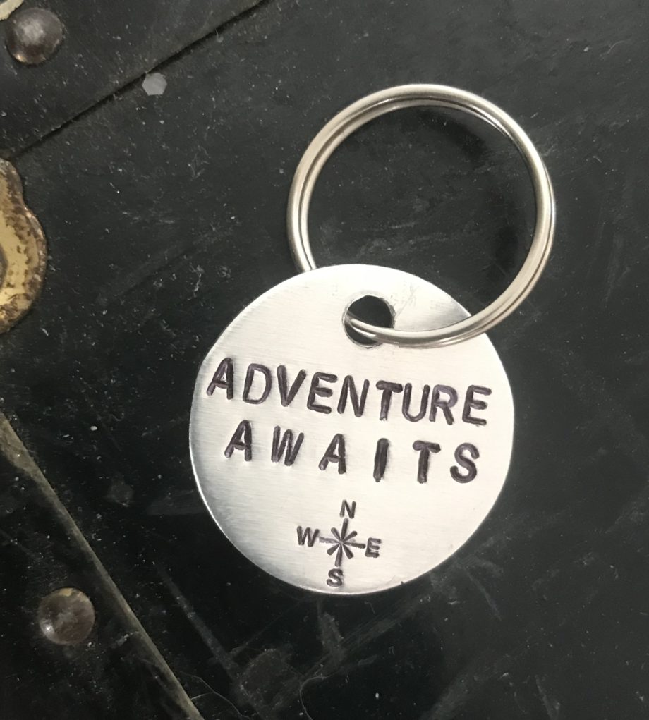 Adventure Awaits Keychain