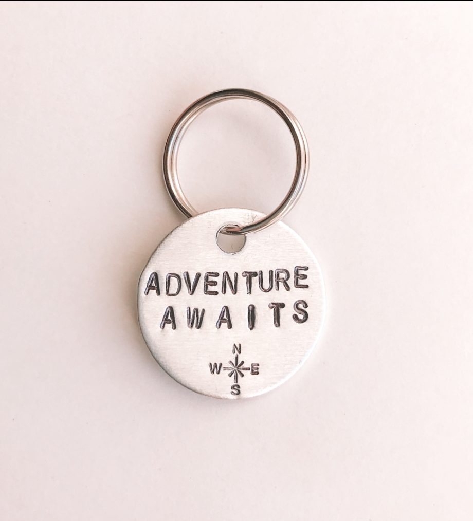 Adventure Awaits Keychain