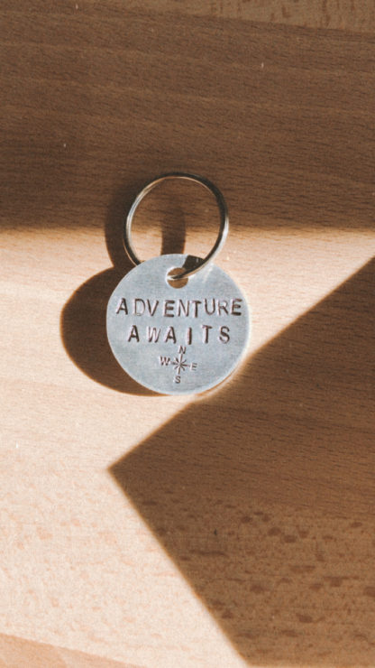 Adventure Awaits Keychain