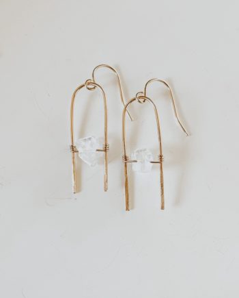 Horseshoe Hoop Earrings