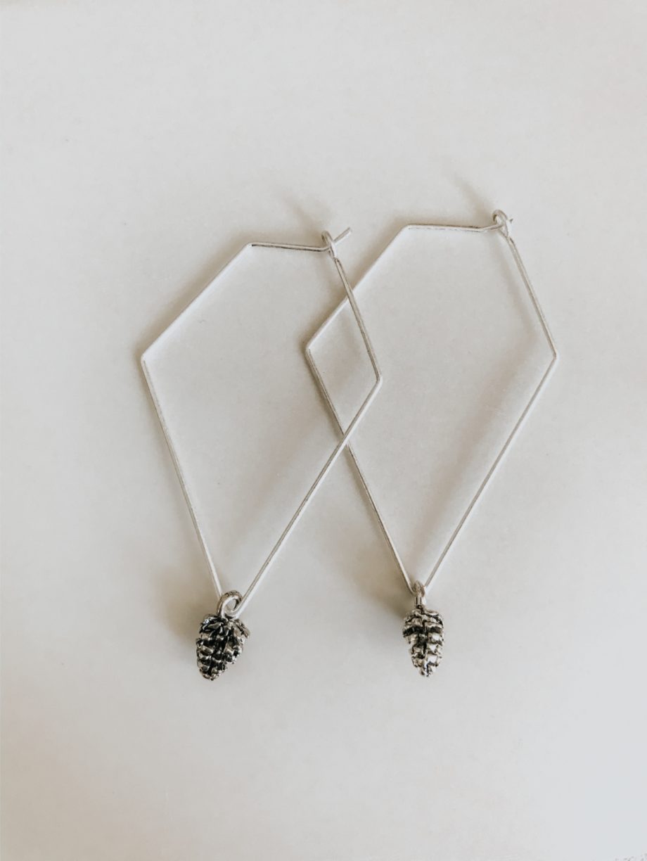 Pinecone Earrings