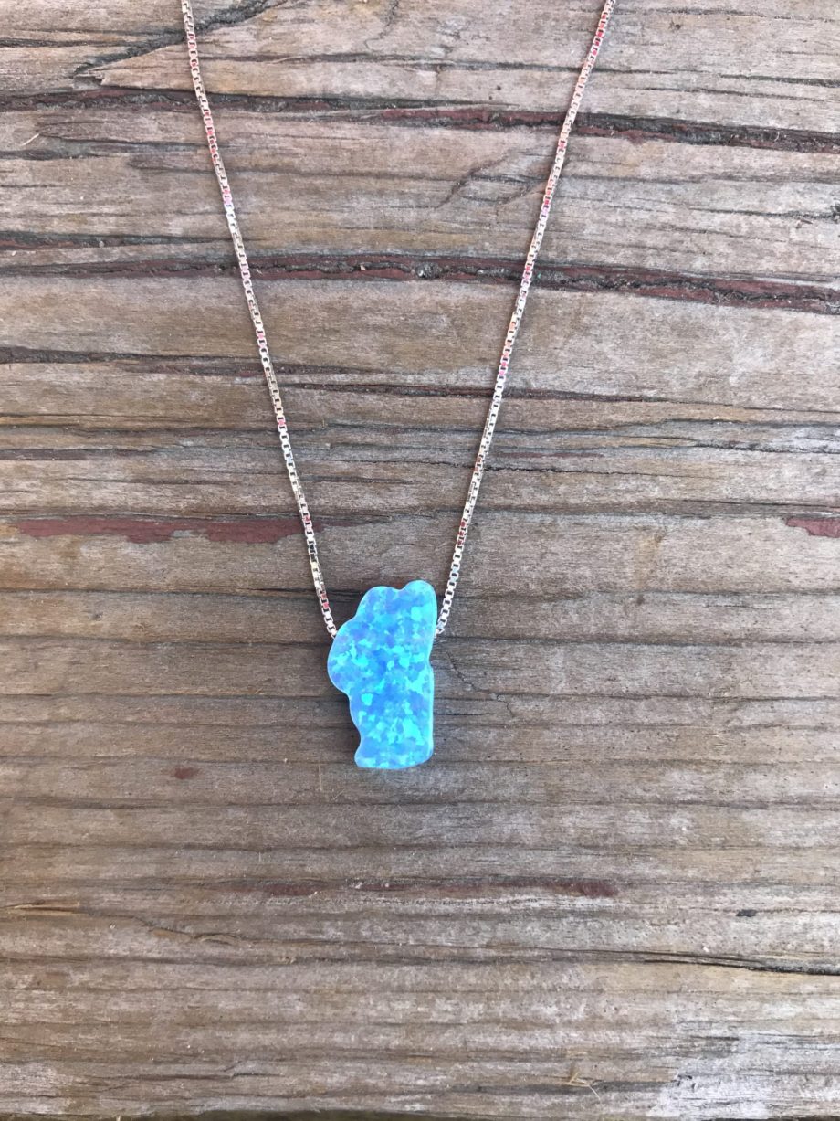 Lake Tahoe Blue Necklace