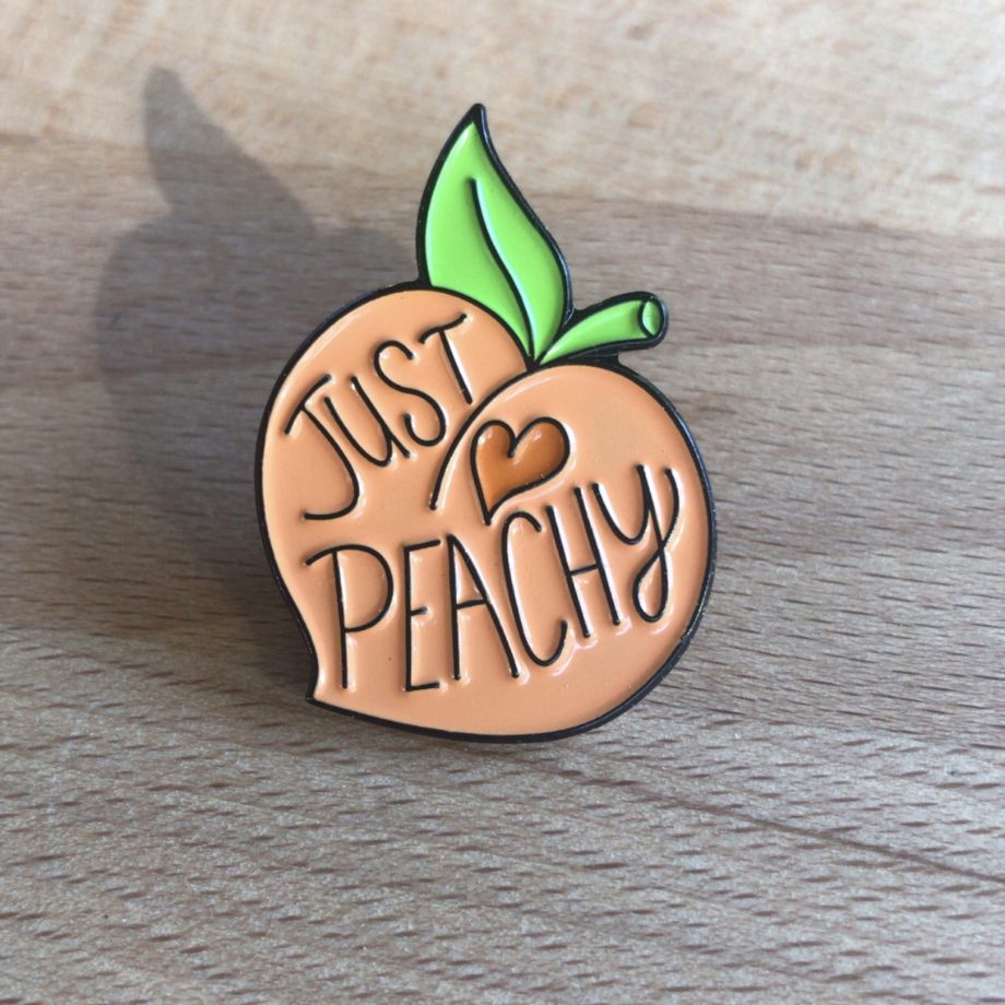 Just Peachy Pin Shop Womens Jewelry And Accessories