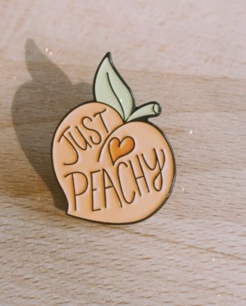 Just Peachy Pin