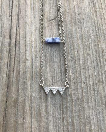 Blue Lapis Layered Necklace