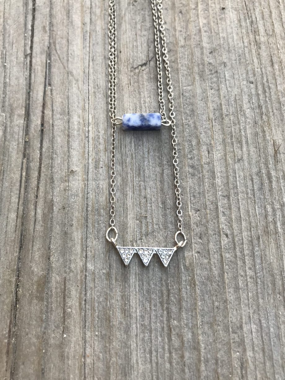 Blue Lapis Layered Necklace