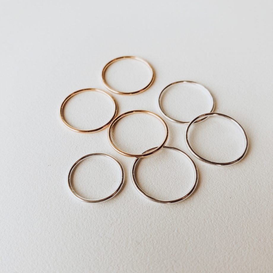 Tiny Stack Rings