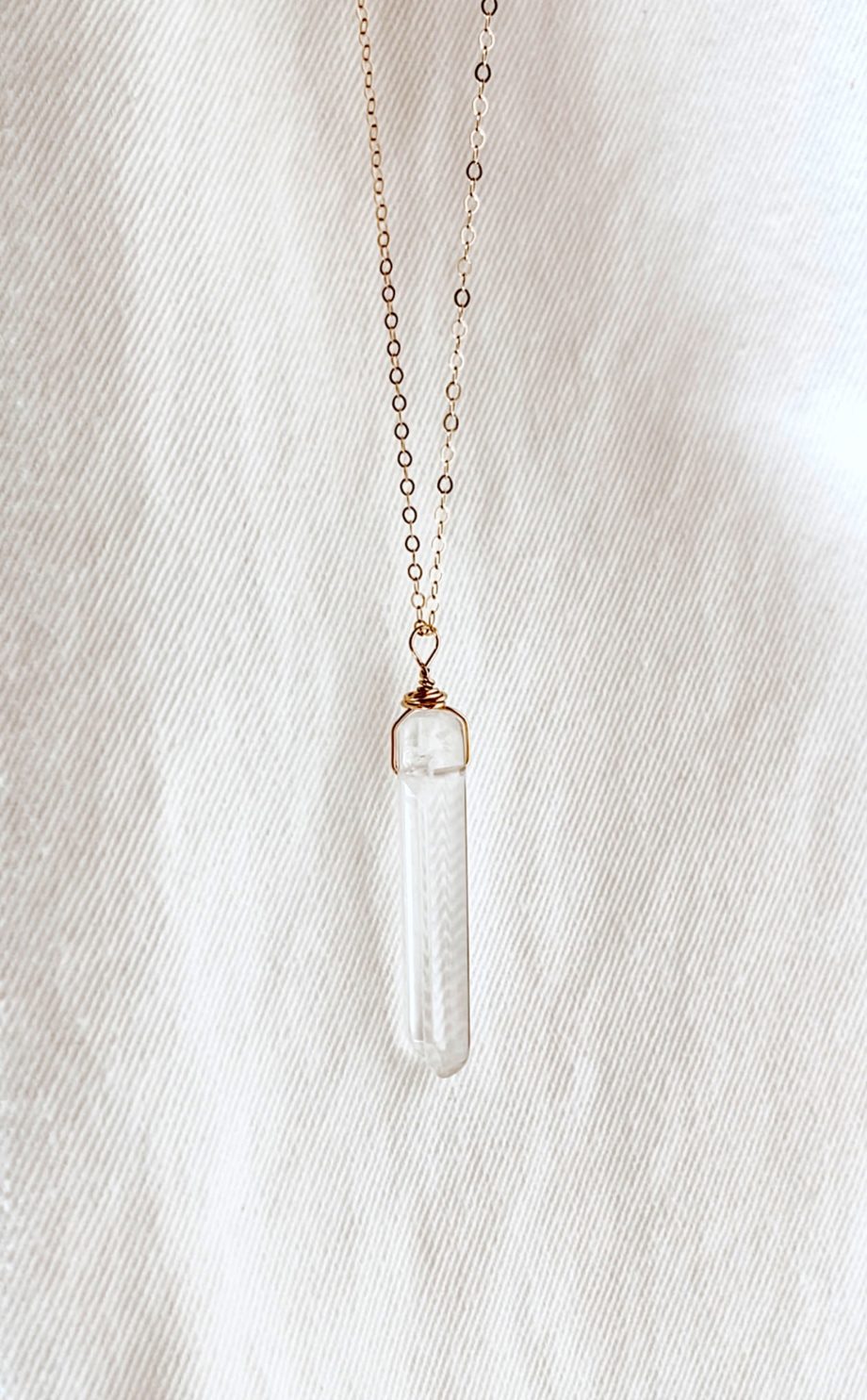 Quartz Crystal Necklace