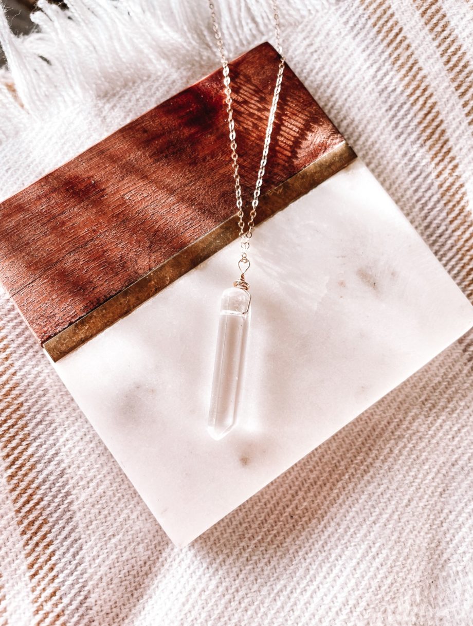 Quartz Crystal Necklace