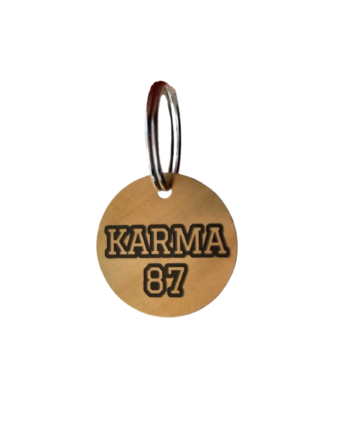 Karma 87 Keychain